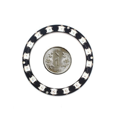 An 16Bit WS2812B 5050 RGB LED Built-in Full Color Driving Lights Circular Development Board