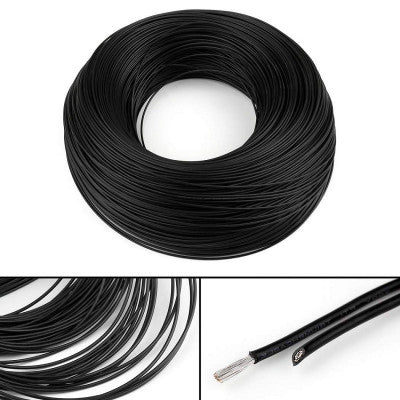 An 18AWG UL1007 PVC Electronic Wire 1m (Black) + 1m (Red)