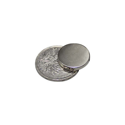 An 18mm x 3mm (18x3 mm) Neodymium Disc Strong Magnet