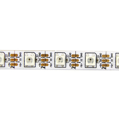 An 1M WS2812B 5V Addressable RGB Non-Waterproof LED Strip Light 60LEDs per meter