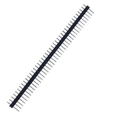 An 1x40 Pin 2.54mm Pitch Male Berg Strip - Break Away Header - Straight