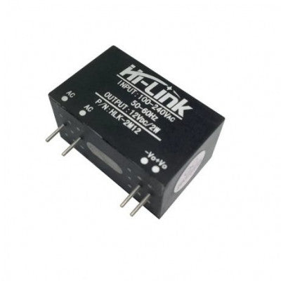 An HLK-2M12 Hi-Link 12V 2W AC to DC Power Supply Module