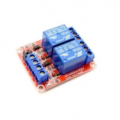 An 2 Channel 12V High and Low Level Trigger Relay Module