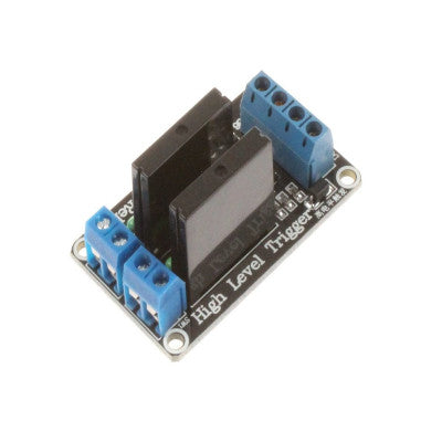 An 2 Channel 24V Relay Module Solid State High Level SSR DC Control 250V 2A with Resistive