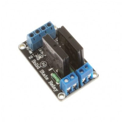 An 2 Channel 3-24V Relay Module Solid State Low Level SSR DC Control DC with Resistive Fuse