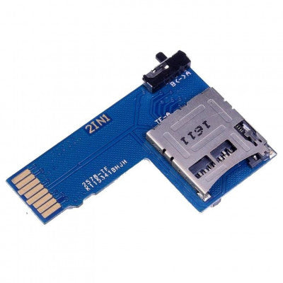 An 2-IN-1 Raspberry Pi Dual TF / SD Card Switcher Adapter