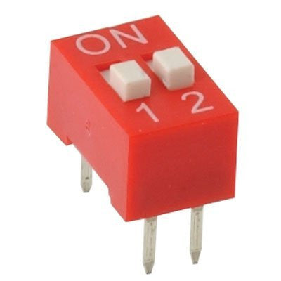 An 2 Way Slide Switch 2.54mm Pitch - Pack of 5
