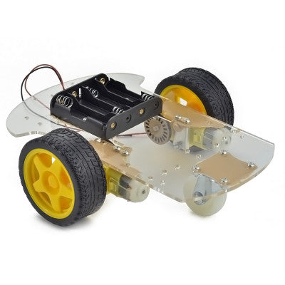 An 2 Wheel Smart Car Robot Chassis Kit