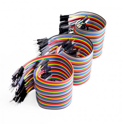 An 20 CM 40 Pin Dupont Cable Male/Male, Male/Female, Female/Female Cable Combo