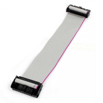 An 20 Pin (20 Wire) Female to Female Connector Flat Ribbon Cable (FRC) Cable - 30 cm Length