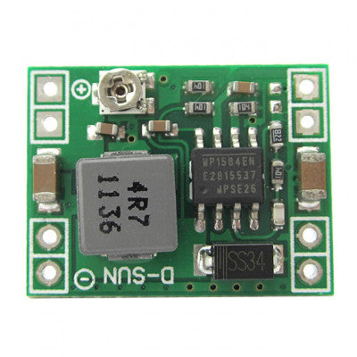 An Mini MP1584 DC-DC 3A Adjustable Buck module
