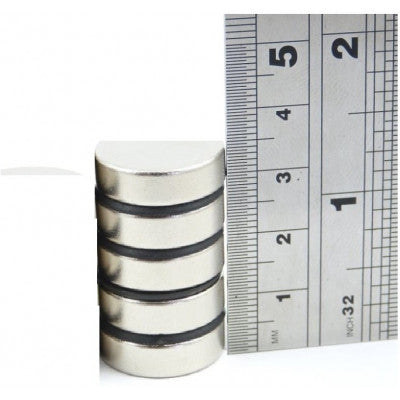 An 20mm x 6mm (20x6 mm) Neodymium Disc Strong Magnet