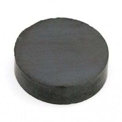 An 20mm x 6mm (20x6 mm) Ferrite Disc Magnet