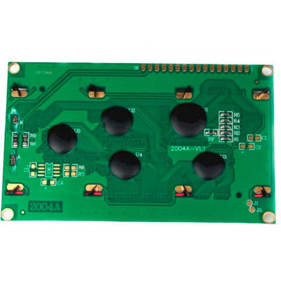 An 20x4 Character (Blue) LCD Display