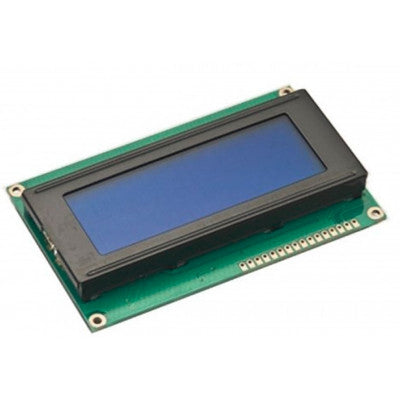 An 20x4 Character (Blue) LCD Display