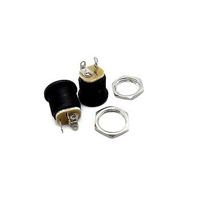 An 2.1 x 5.5mm DC Power Jack Socket Female - Panel Mount