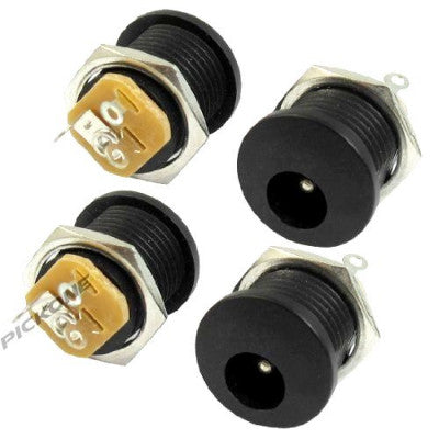 An 2.1 x 5.5mm DC Power Jack Socket Female - Panel Mount