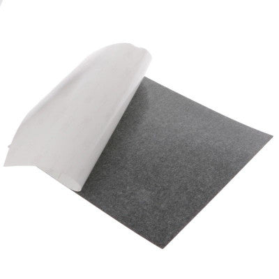 An 220 x 220 x 0.5mm Frosted Heated Bed Sticker Build Plate Tape with Adhesive Backing for 3D Printer