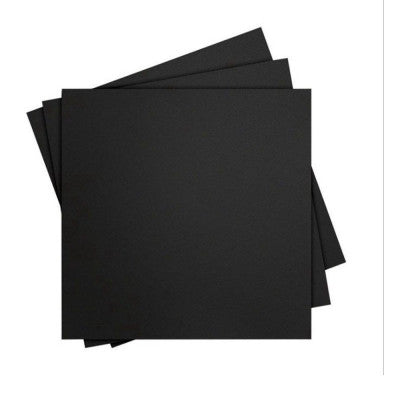 An 220 x 220 x 0.5mm Frosted Heated Bed Sticker Build Plate Tape with Adhesive Backing for 3D Printer