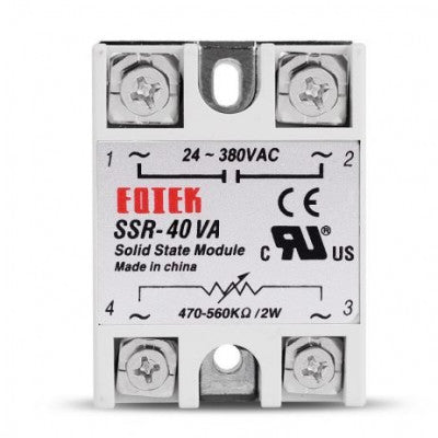 An 24-380V SSR-40VA Solid State Voltage Regulator