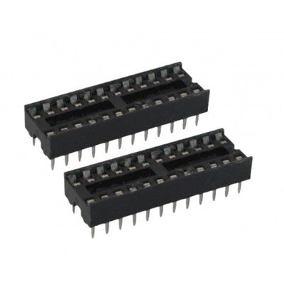 An 24 Pin IC Base (DIP) - 2 Pieces Pack