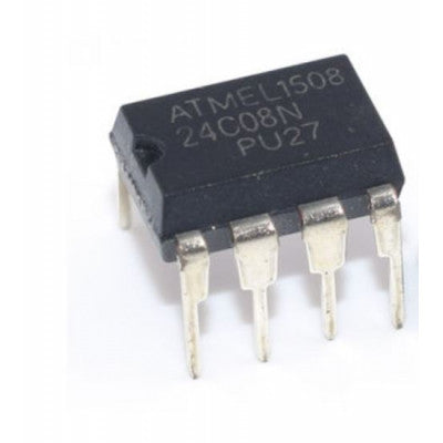 An 24C08 8K bit Serial I2C Bus EEPROM IC DIP-8 Package