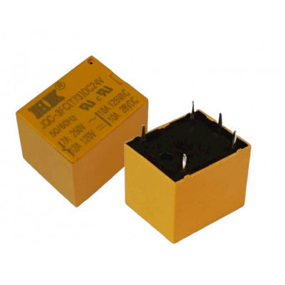 An 24V 10A PCB Mount Sugar Cube Relay - SPDT