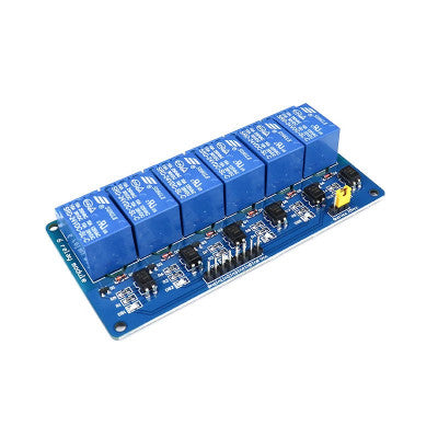 An 6 channel 24V Relay Module with Optocoupler