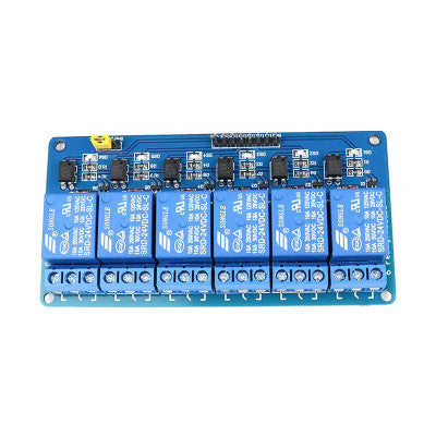 An 6 channel 24V Relay Module with Optocoupler