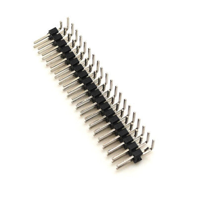 An 2x20 Pin 2.54mm Pitch (Right Angle) Male Header Berg Strip