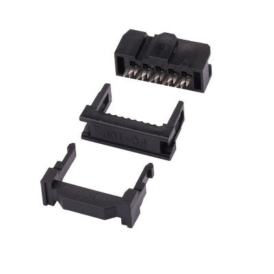 An DC3 10 Pin 2.54mm Straight Female IDC Socket