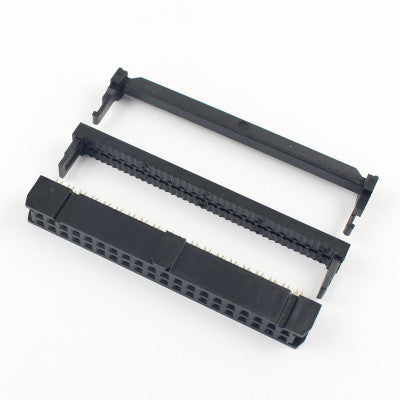 An DC3 40 Pin 2.54mm Straight Female IDC Socket