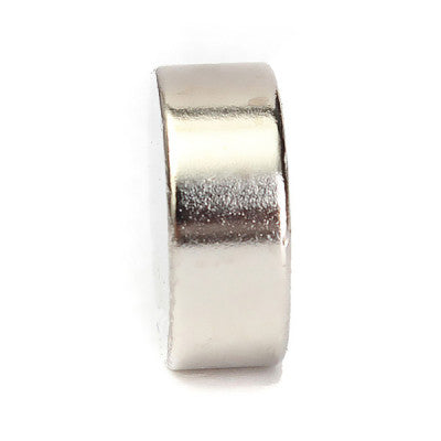 An 25mm x 10mm (25x10 mm) Neodymium Disc Strong Magnet