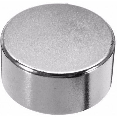 An 25mm x 12mm (25x12 mm) Neodymium Disc Strong Magnet