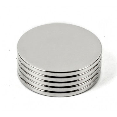 An 25mm x 2mm (25x2 mm) Neodymium Disc Strong Magnet