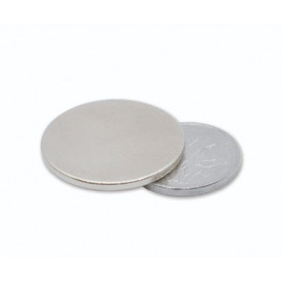 An 25mm x 2mm (25x2 mm) Neodymium Disc Strong Magnet