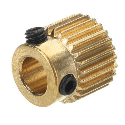 An 26 Teeth Universal Stainless Steel Extrusion Gear for 3D Printer