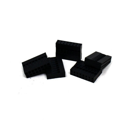 An 2x8 Pin Male-Female Crimp Connector - 5 Pieces Pack