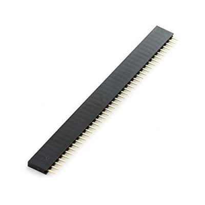 An 1x40 Pin 2mm Pitch Female Berg Strip - Straight