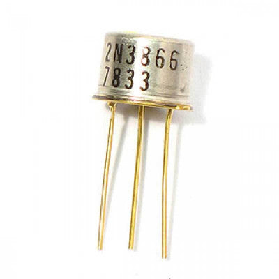 An 2N3866 NPN RF Power Transistor 30V 0.4A TO-39 Metal Package