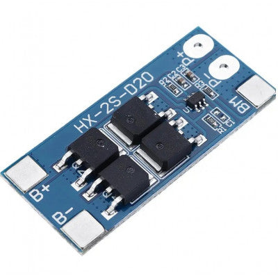 An 2S 10A 18650 7.4V-8.4V Lithium Battery Protection Board
