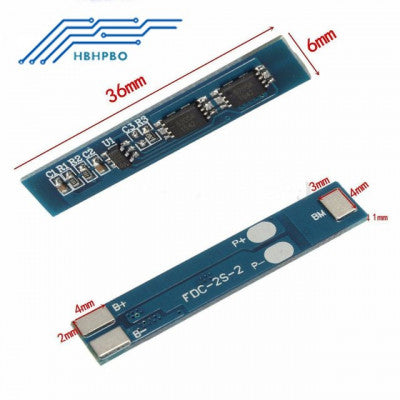 An 2S 3A Li-ion Lithium Battery 7.4V 8.4V 18650 Charger Protection Board Module