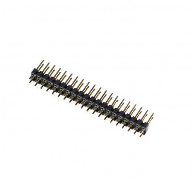 An 2x20 Pin 2.54mm Pitch Male Berg Strip - Break Away Header - Straight