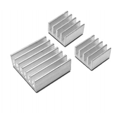 An 3 in 1 Aluminum Heat Sink Set for Raspberry Pi 3