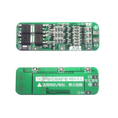 An 3 Series 20A 18650 Lithium Battery Protection Board 11.1V 12V 12.6V