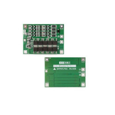 An 3 Series 40A 18650 Lithium Battery Protection Board 11.1V 12.6V with Balance for Drill Motor Lipo Cell Module