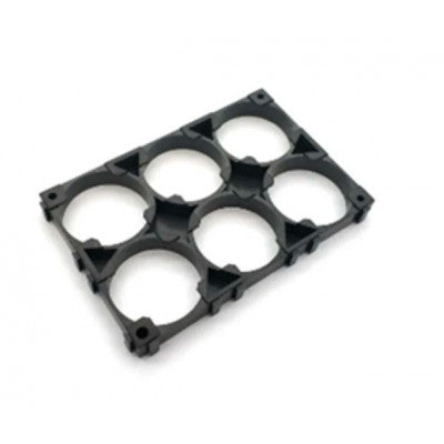 An 2 X 3 18650 Battery Holder with 18.5mm Bore Diameter