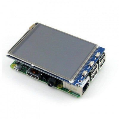 An Waveshare 3.2 Inch TFT LCD Touch Screen Display V4.0 for Raspberry Pi