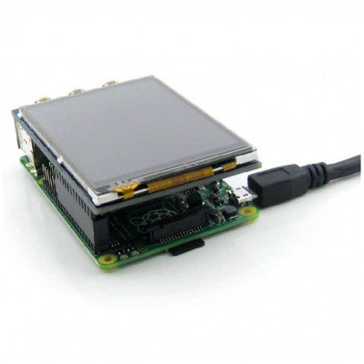 An Waveshare 3.2 Inch TFT LCD Touch Screen Display V4.0 for Raspberry Pi