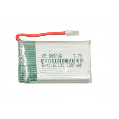 An 3.7V 1000mAH (Lithium Polymer) Lipo Rechargeable Battery for RC Drone
